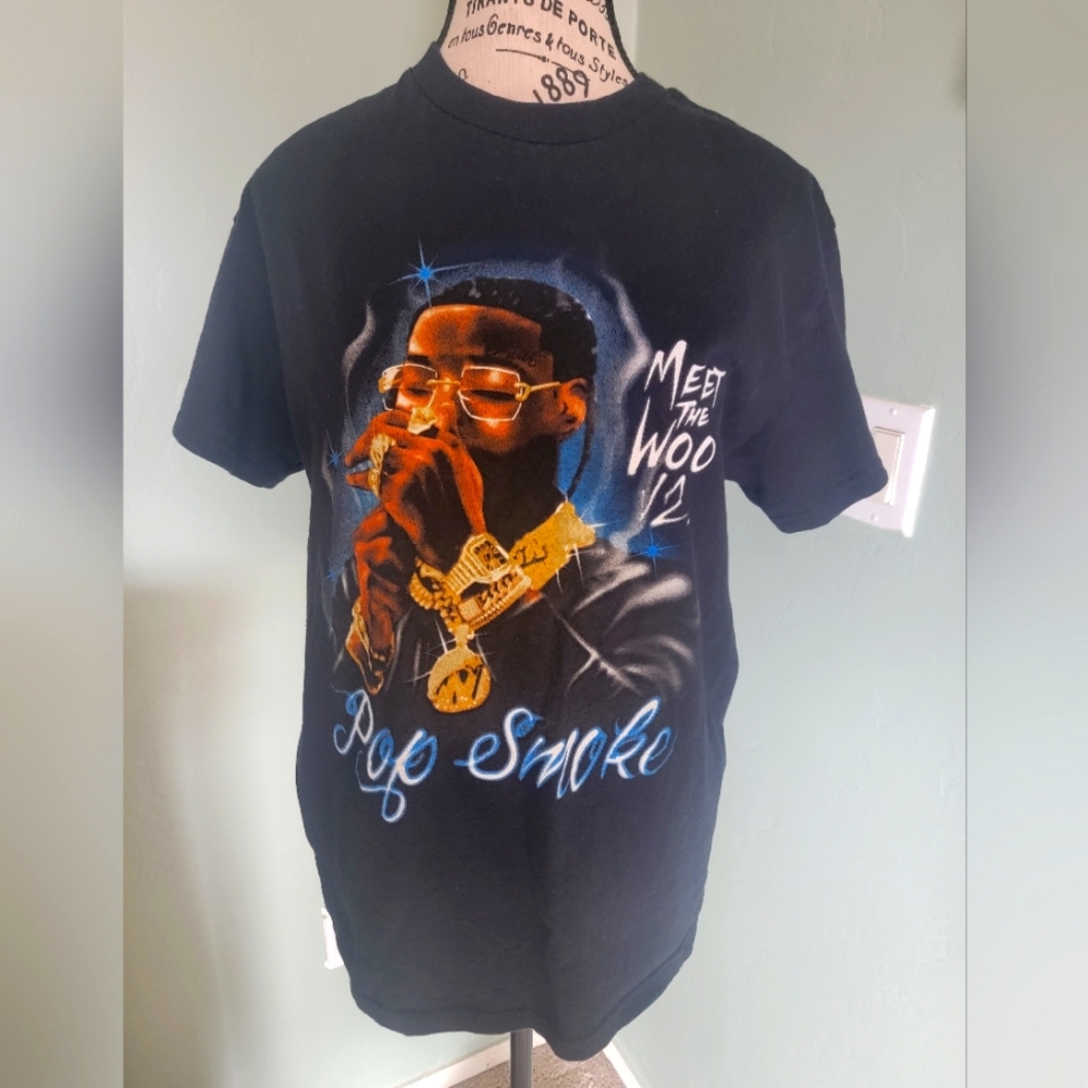Pop Smoke Meet The Woo tshirt in medium